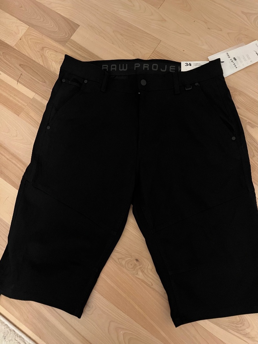 Men's Black Performance Shorts